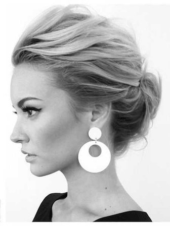 blonde office updo - Google Search