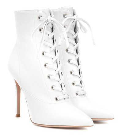 Exclusive to Mytheresa – Lace-up leather ankle boots