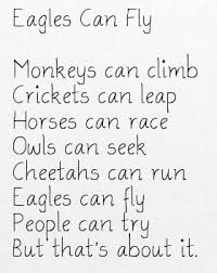 eagles can fly natsuki poem