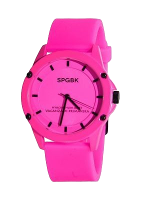 Hot pink watch