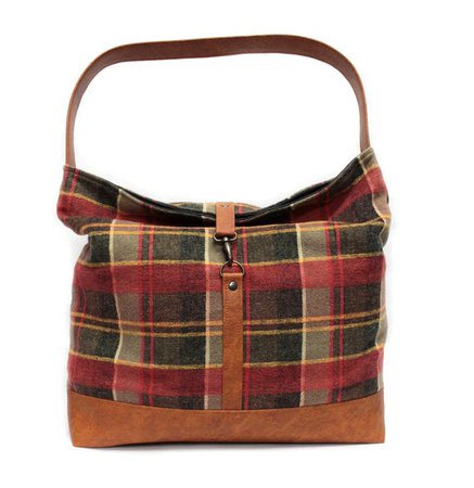 brown plaid purse - Google Search