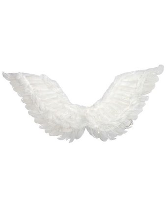 White Feather Mini Angel Costume Wings