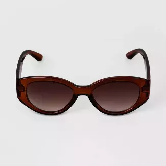 Women's Oval Round Sunglasses - A New Day™ : Target