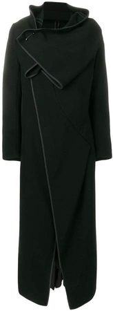 Pre-Owned wrap front coat