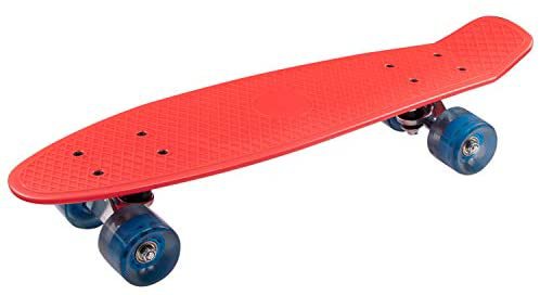 Amazon.com : ohderii Complete Penny 22" Mini Cruiser Skateboard Banana Board with Bendable Deck for Kids Boys Youths Beginners : Sports & Outdoors