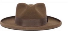 brown wool hat