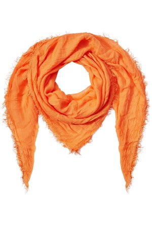 Fringed Scarf with Cashmere Gr. One Size