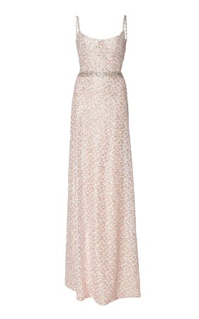 Exclusive Rushworth Sequined Tulle Gown by Markarian | Moda Operandi
