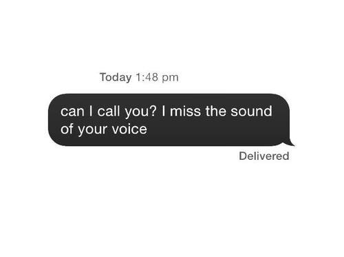 Sound of voice text