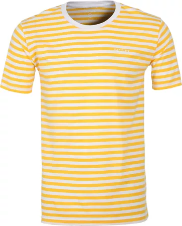 Yellow White Striped Shirt