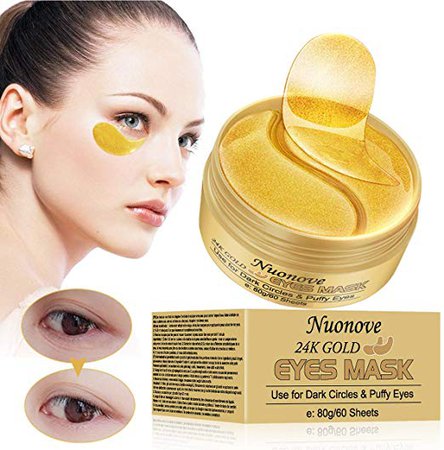 Under Eye Mask, Collagen Eye Mask, 24K Gold Eye Masks,Anti Aging Eye Patches,Hydrogel Under Eye Patches with Collagen,For Brightens & Reducing Wrinkles, Dark Circles, Eye Bags and Puffiness/30 Pairs: Amazon.co.uk: Beauty