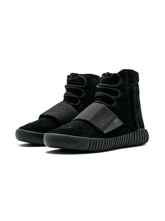 Adidas YEEZY Yeezy 750 Boost "Triple Black" sneakers - FARFETCH