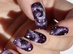 Pinterest - 31 Galaxy Nails That Are out of This World > CherryCherryBeauty.com | nails