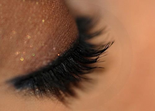 glittery/sparkly eyeshadow
