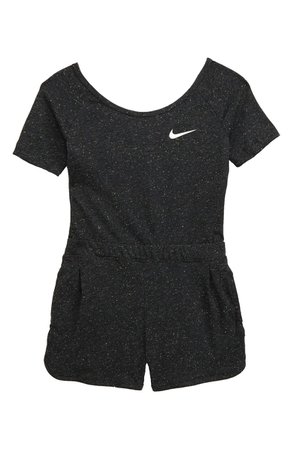 Nike Short Knit Romper (Big Girls) | Nordstrom