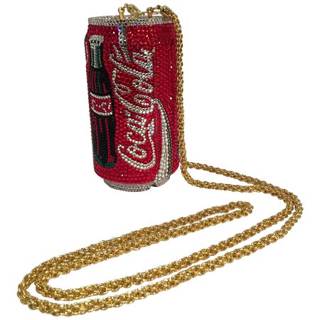 Kathrine Baumann Limited Edition Coca Cola Can Miniaudiere Evening Bag For Sale at 1stDibs