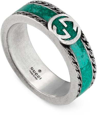 Men's Interlocking-G Band Ring