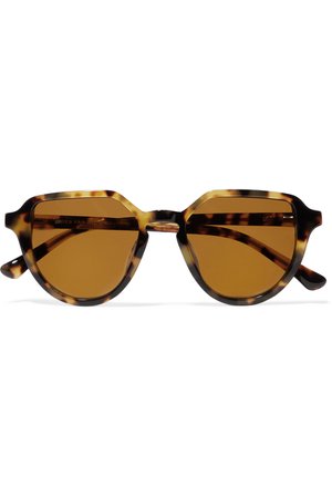 Dries Van Noten | D-frame tortoiseshell acetate sunglasses | NET-A-PORTER.COM