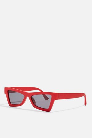 Red Pink Orange Sunglasses | Bags & Accessories | Topshop