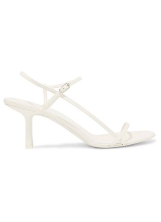 White Strappy Sandals Heels