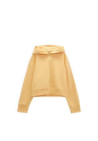 Zara orange hoodie