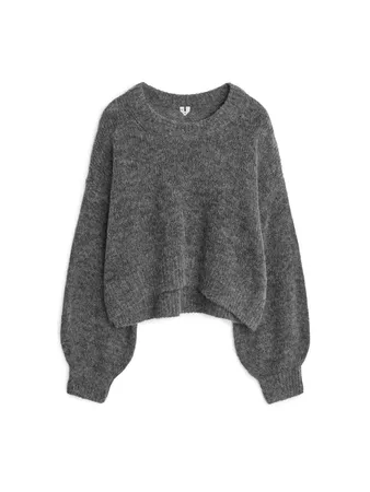 Grey knitwear Arket £69