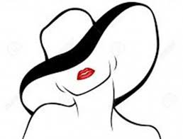 red lips drawing - Google Search