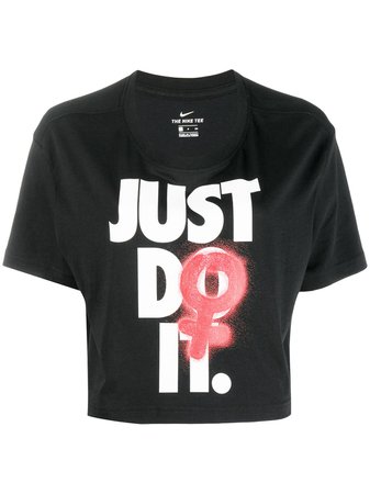 Black Nike Graphic T-Shirt | Farfetch.com