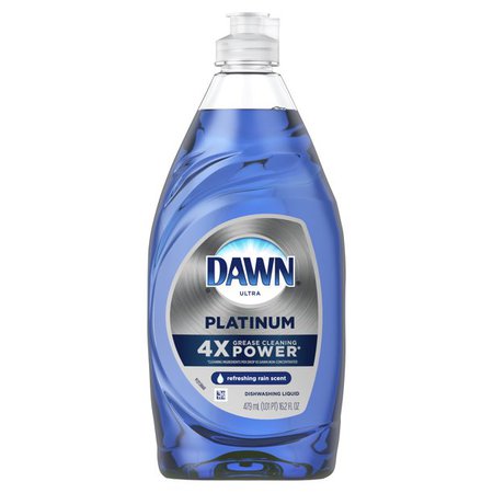 Dawn Platinum Dishwashing Liquid Dish Soap, Refreshing Rain Scent, 16.2 fl oz - Walmart.com