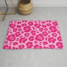 pink cheetah print rug - Google Search