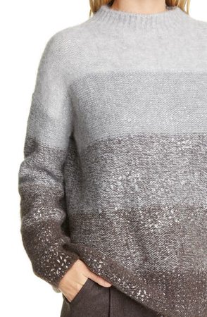 Fabiana Filippi Ombré Wool Blend Sweater | Nordstrom
