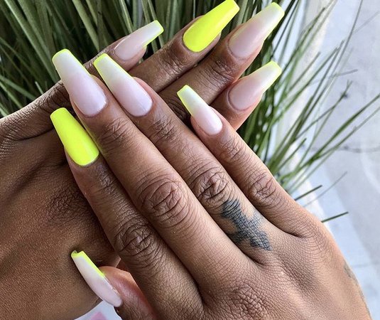 lime nails