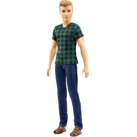 Barbie Ken Fashionistas Doll 4 Checked Style - Walmart.com