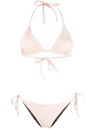 Fendi repeat-logo Bikini Set - Farfetch