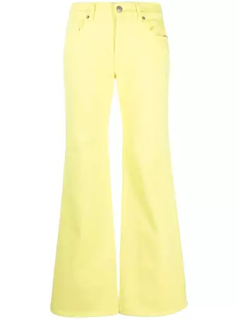 P.A.R.O.S.H. mid-rise Flared Trousers