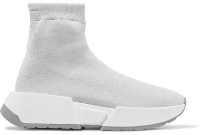 Lurex Sneakers - White