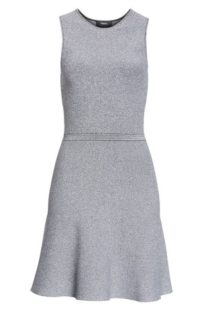 Theory Marled Fit & Flare Sweater Dress | Nordstrom