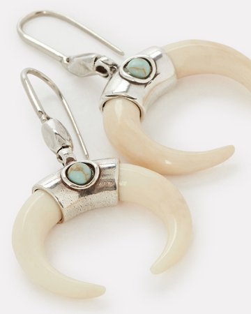 Isabel Marant Zanzibar Double Horn Earrings | INTERMIX®