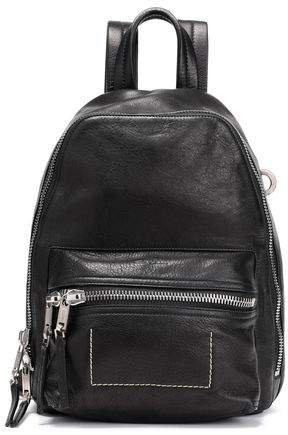 Textured-leather Backpack