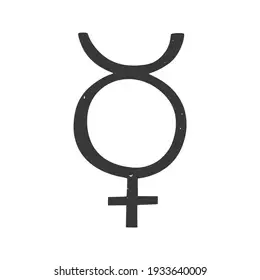 Mercury Astrology Symbol