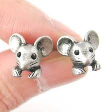 mouse earrings - Google Search