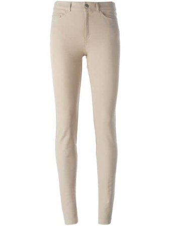 Joseph Skinny Trousers S6127200038 Neutral | Farfetch