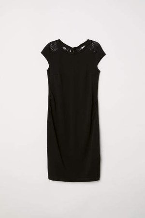 MAMA Short Dress - Black