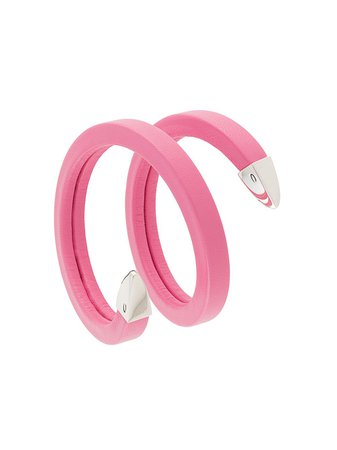 Bottega Veneta wraparound bracelet pink 608701V507C - Farfetch