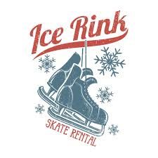 ice skate rental sign - Google Search