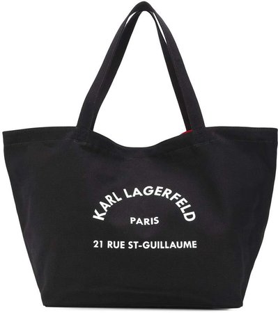 K/Rue St Guillaume canvas tote bag