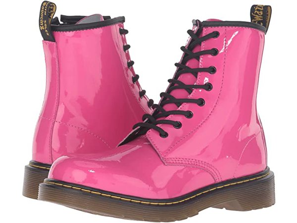 Dr. Martens Collection 1460 Youth Delaney Boot Pink | Zappos.com
