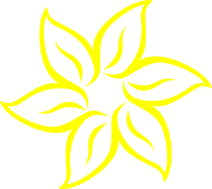 Yellow flower vector png 1 » PNG Image