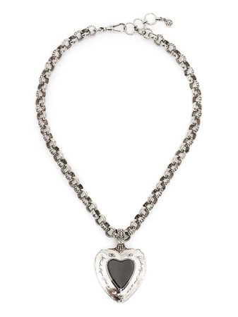 Alexander McQueen Heart Pendant Necklace - Farfetch