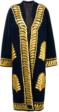 A.N.G.E.L.O. Vintage Cult open front embroidered coat